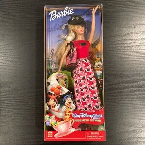 Vintage BARBIE MIB Barbie Walt Disney World Resort Four Parks One World #56744